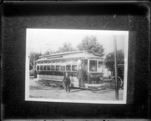 Street Car #40, West Roxbury + Roslindale St. RY.