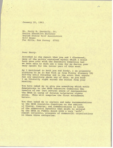 Letter from Mark H. McCormack to Harry W. Easterly