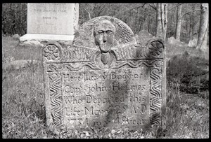 Gravestone for John Holmes (1734), Second Cemetery