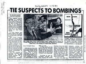 Tie suspects to bombing