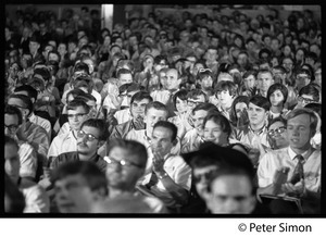 Audience at the National Student Association Congress, watching debate between Timothy Leary and Sidney Cohen on 'social philosophy'