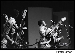 Chambers Brothers performing at the Newport Folk Festival