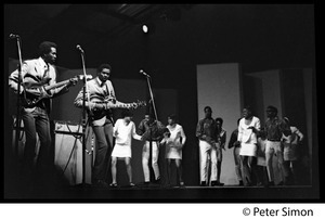 Chambers Brothers performing at the Newport Folk Festival