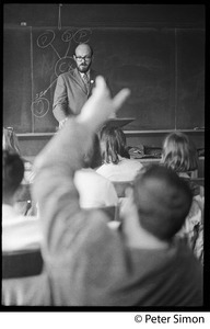 Unidentified man taking questions from the audience, United States Student Press Association Congress