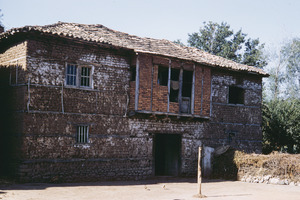 Brick building in Velesta