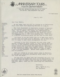 Letter from Ann Sparanese to Judi Chamberlin