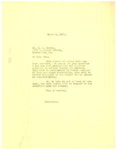 Letter from Crisis to G. L. Gordon