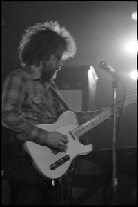New Riders of the Purple Sage opening for the Grateful Dead at Sargent Gym, Boston University: Dave Nelson playing guitar