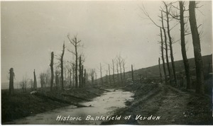 Historic battlefield of Verdun