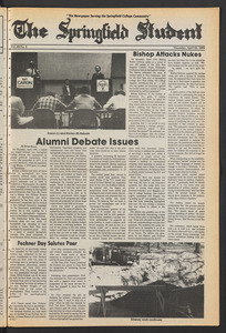 The Springfield Student (vol. 95, no. 20) Apr. 22, 1982