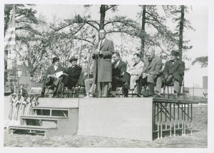 Beveridge Center Cornerstone Laying Ceremony, May 24, 1958