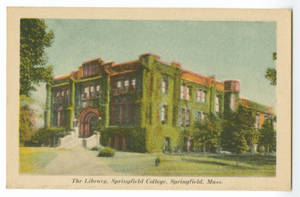 Postcard of Marsh Memorial Building