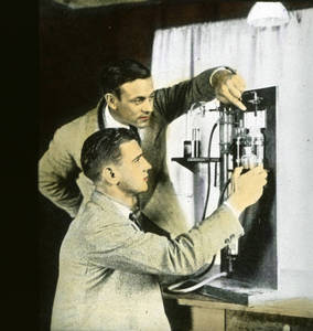 Karpovich with student (c. 1939?)