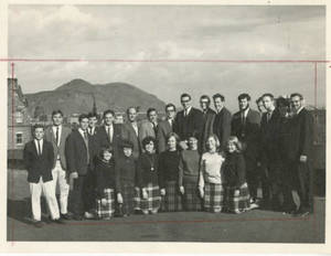 Springfield College Seminar Abroad, 1965-66, students