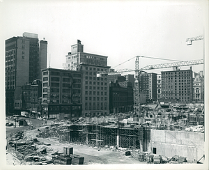 City Hall area construction