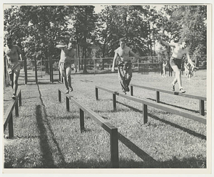 Army Air Corps Cadets Training at Springfield College (ca. 1943)