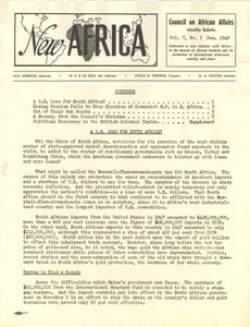 New Africa volume 7, number 3
