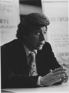 Mario D. Fantini sitting indoors