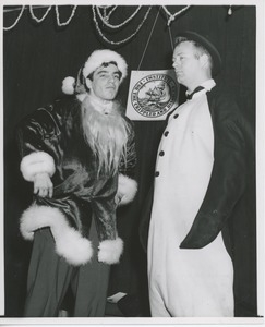 Performers in holiday play