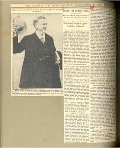 A Swing Through America for Roosevelt scrapbook, page 58