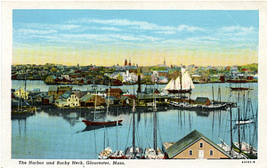The harbor and Rocky Neck, Gloucester, Mass.