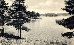 Spot Pond, Middlesex Reservation, Melrose, Mass.: Stoneham, Mass.