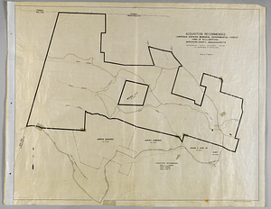 Recommended acquisition of Lawrence Hopkins Memorial Experimental Forest map
