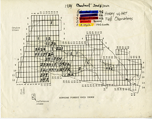 Hopkins Forest Grid Index: Chestnut Dead & Down