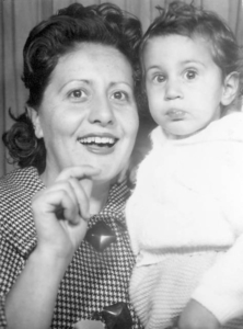 Fiorella Memmo with daughter Marina