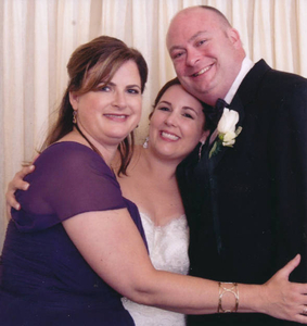 Jenn, Ellen Buckley, and her new husband Matthew Jordan