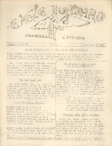 Eagle Forward (Vol. 1, No. 59), 1950 December 5