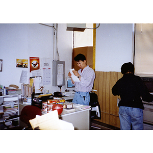 Chinese Progressive Association members working