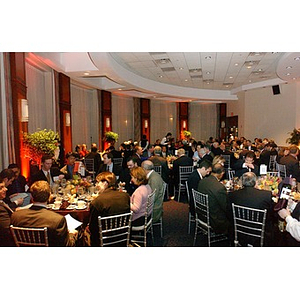 Tables of guests at The National Council Dinner