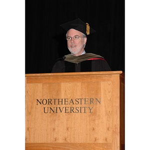 Faculty member speaks at School of Nursing convocation