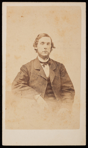 Studio portrait of James A. Gillis, Boston, Mass., 1861