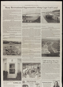 "Many Recreational Opportunities Along Cape Cod Canal," The Enterprise, July 14, 2006