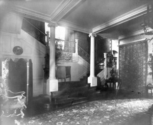 Frank Skinner House, 266 Beacon St., Boston, Mass., Entrance Hall.