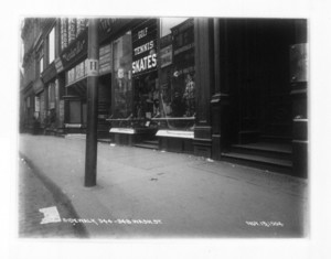 Sidewalk at 344-348 Washington St., sec.5, Boston, Mass., November 13, 1904