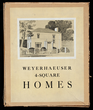 Weyerhaeuser 4-square homes, Weyerhaeuser Sales Company, Saint Paul, Minnesota