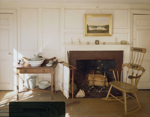 Sitting room chamber, Marrett House, Standish, Maine - Digital Commonwealth