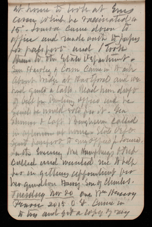 Thomas Lincoln Casey Notebook, November 1894-March 1895, 008, at home to look at Ems