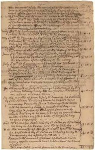 Account of damages done to Jonathan Green during the Siege, [7 May 1776]