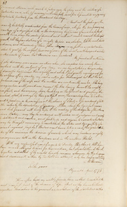 Letter from Mercy Otis Warren to Hannah Winthrop (letterbook copy), April 1773