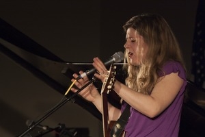 Dar Williams, performing at the First Congregational Church in Wellfleet