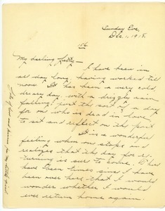 Letter from Frank F. Newth to Letitia Crane