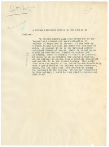 Excerpt of letter from Willi Ehmer