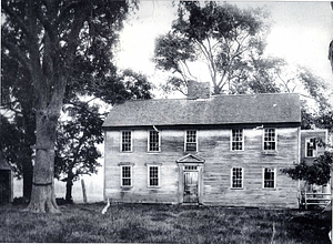 Old Swain house, Vernon Street, circa 1890s