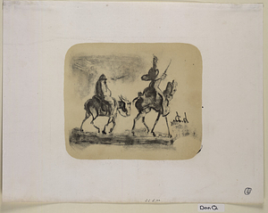 [Don Quichotte et Sancho Pansa]