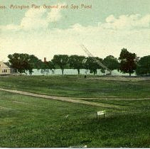 Arlington, Mass. Arlington Play Ground and Spy Pond