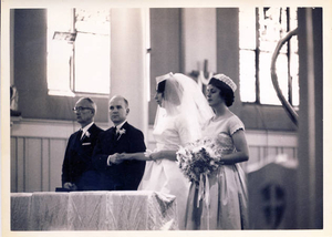 Wedding of Charles and Marilyn Dietrich